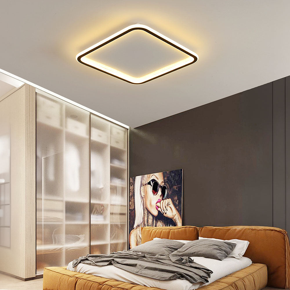 Aurorasquare | Kwadratowa lampa sufitowa