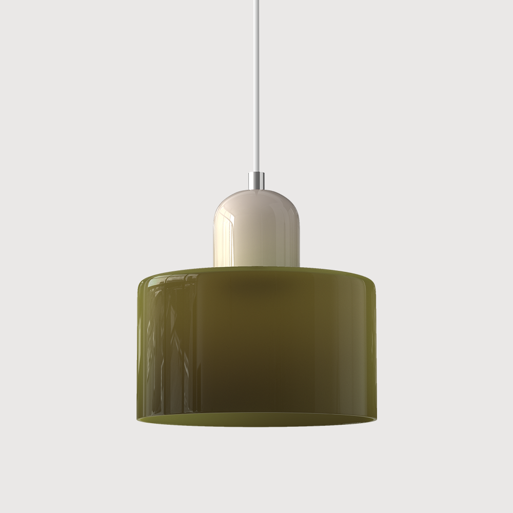 Bauhaus Kreatywna szklana lampa wisząca