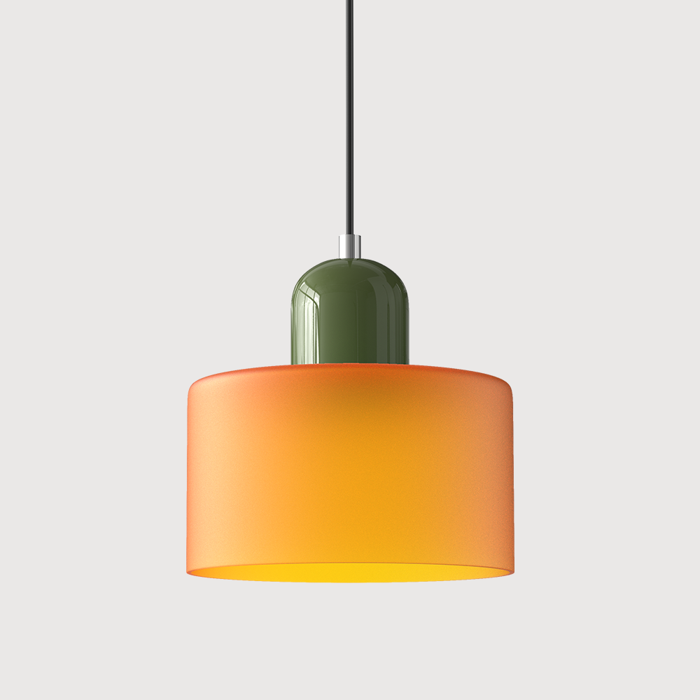 Bauhaus Kreatywna szklana lampa wisząca