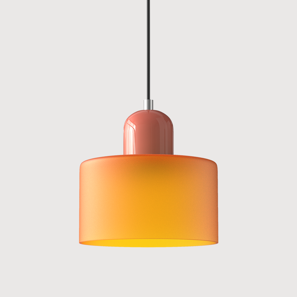 Bauhaus Kreatywna szklana lampa wisząca