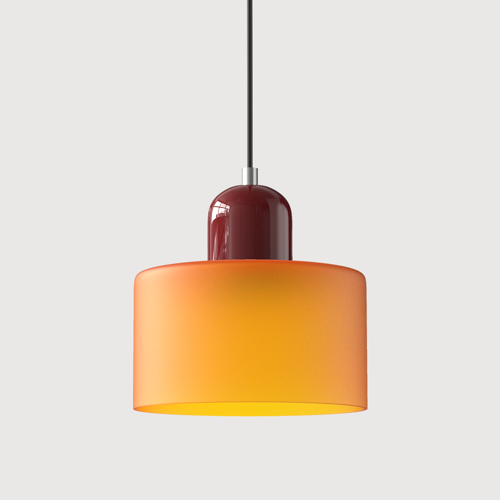 Bauhaus Kreatywna szklana lampa wisząca