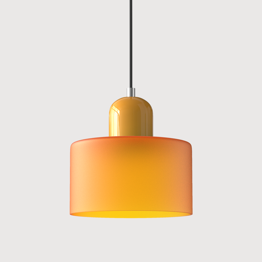 Bauhaus Kreatywna szklana lampa wisząca
