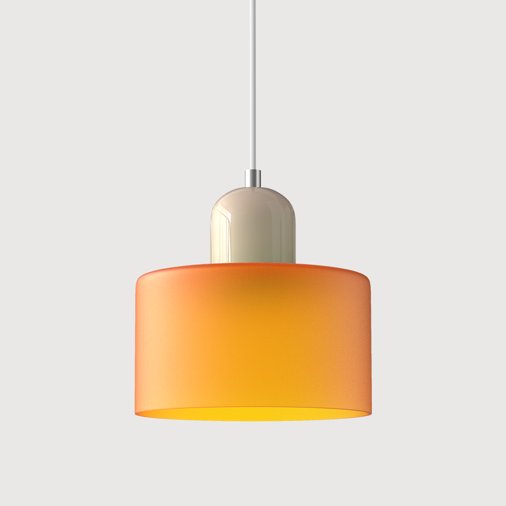 Bauhaus Kreatywna szklana lampa wisząca