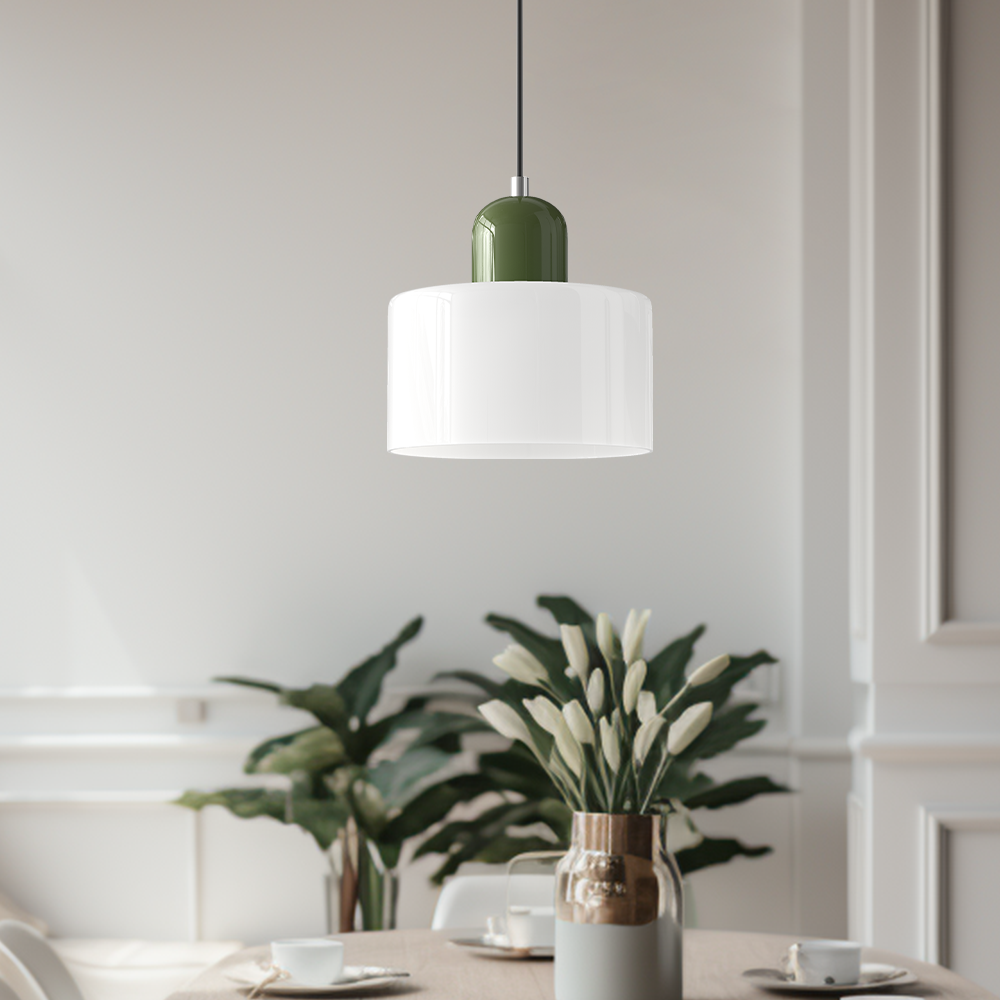 Bauhaus Kreatywna szklana lampa wisząca