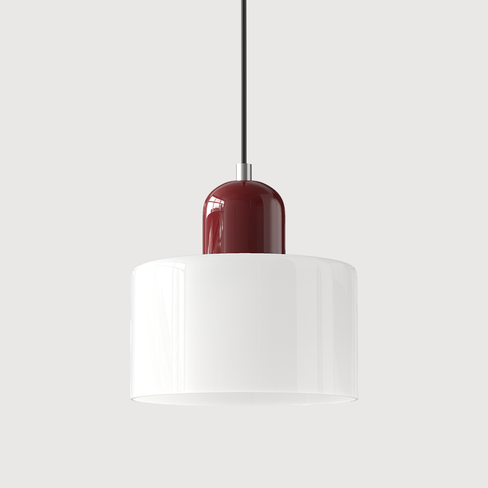 Bauhaus Kreatywna szklana lampa wisząca