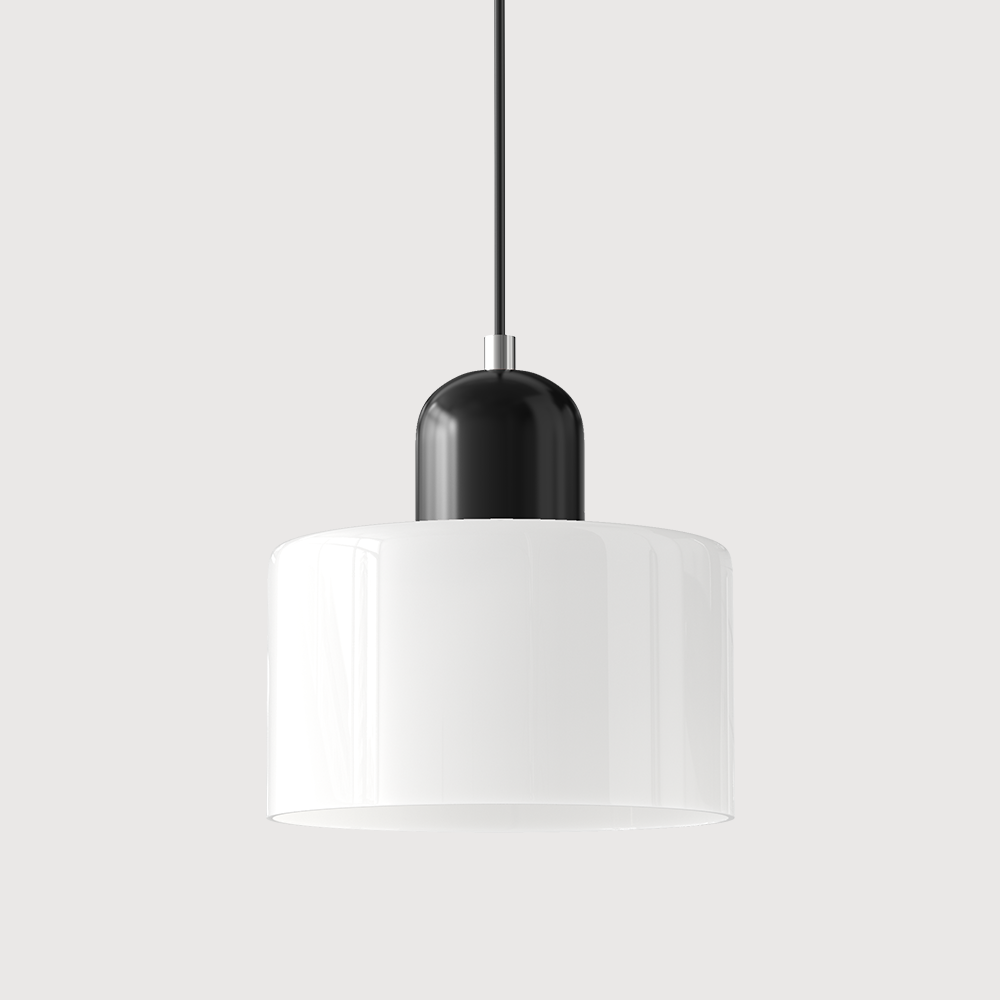 Bauhaus Kreatywna szklana lampa wisząca