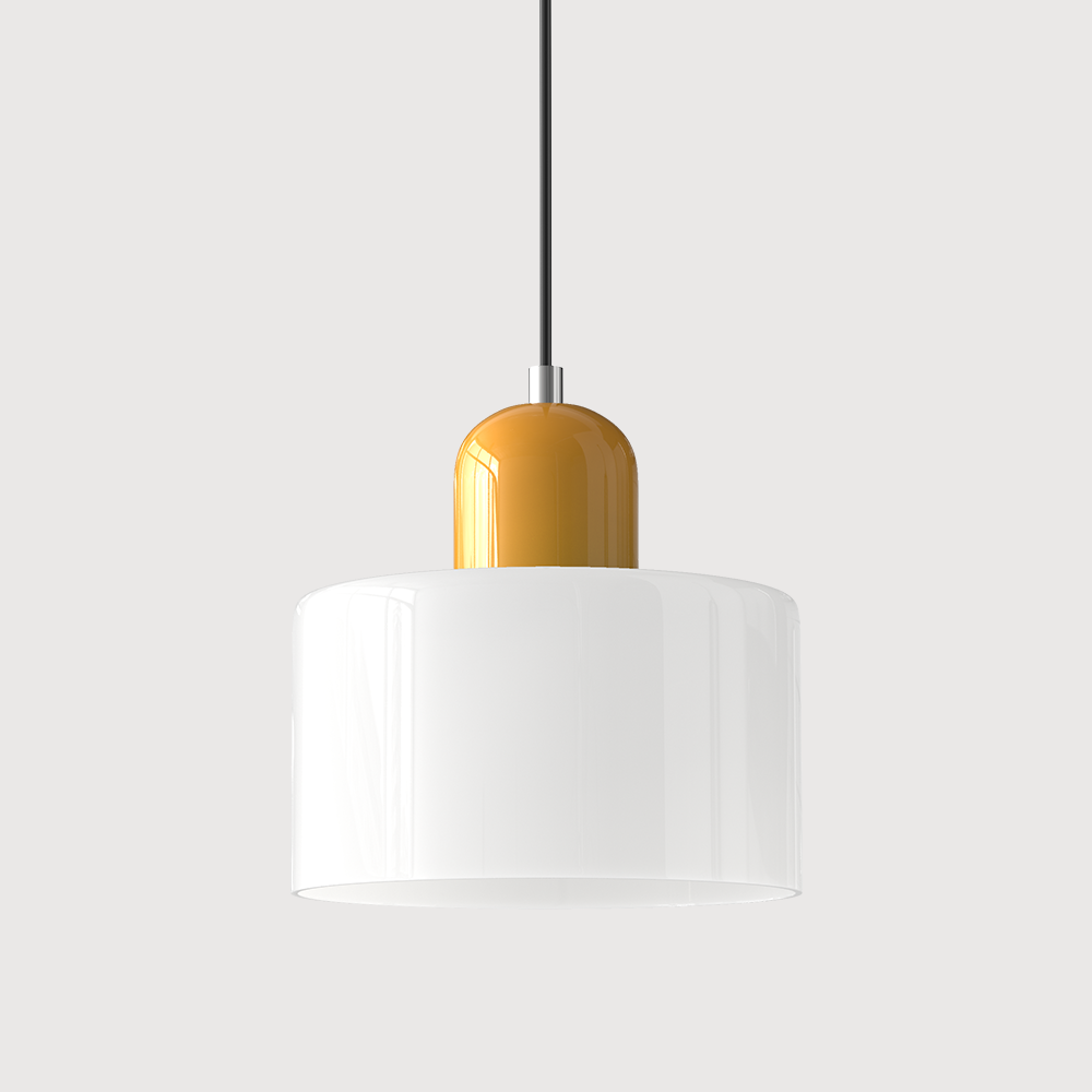 Bauhaus Kreatywna szklana lampa wisząca