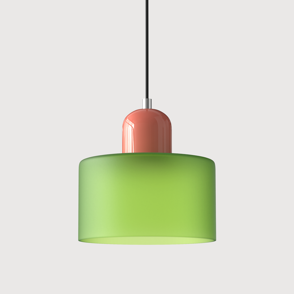 Bauhaus Kreatywna szklana lampa wisząca