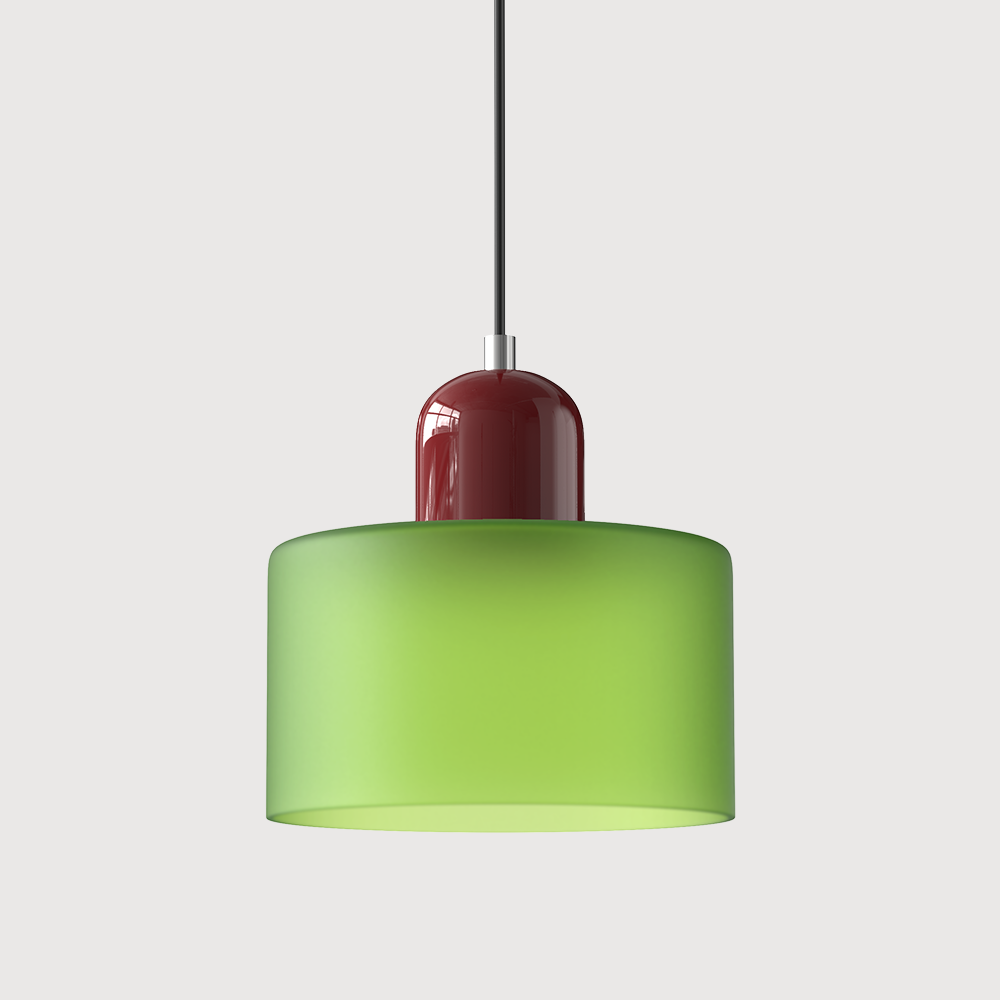 Bauhaus Kreatywna szklana lampa wisząca