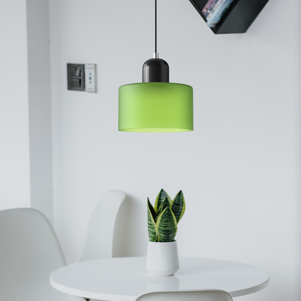 Bauhaus Kreatywna szklana lampa wisząca