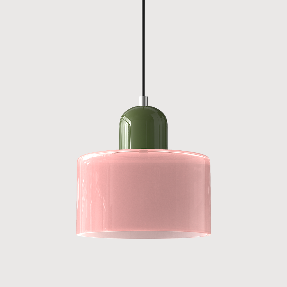 Bauhaus Kreatywna szklana lampa wisząca
