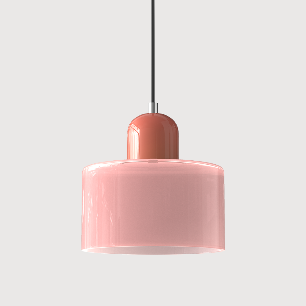 Bauhaus Kreatywna szklana lampa wisząca