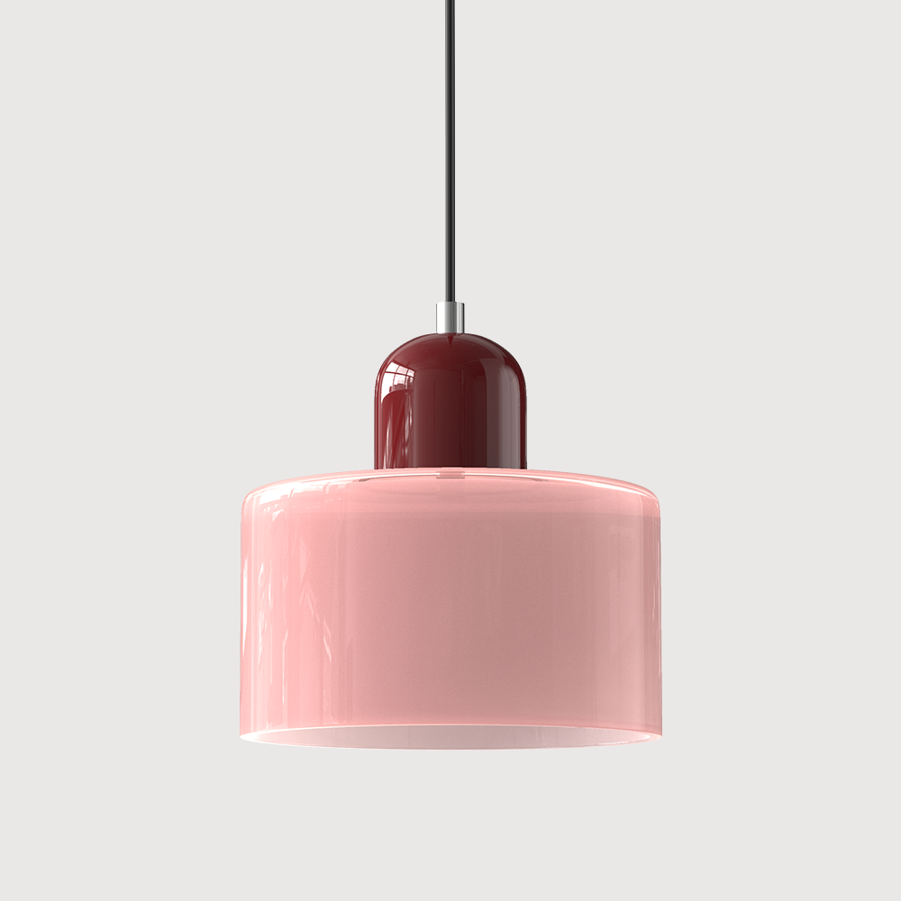 Bauhaus Kreatywna szklana lampa wisząca