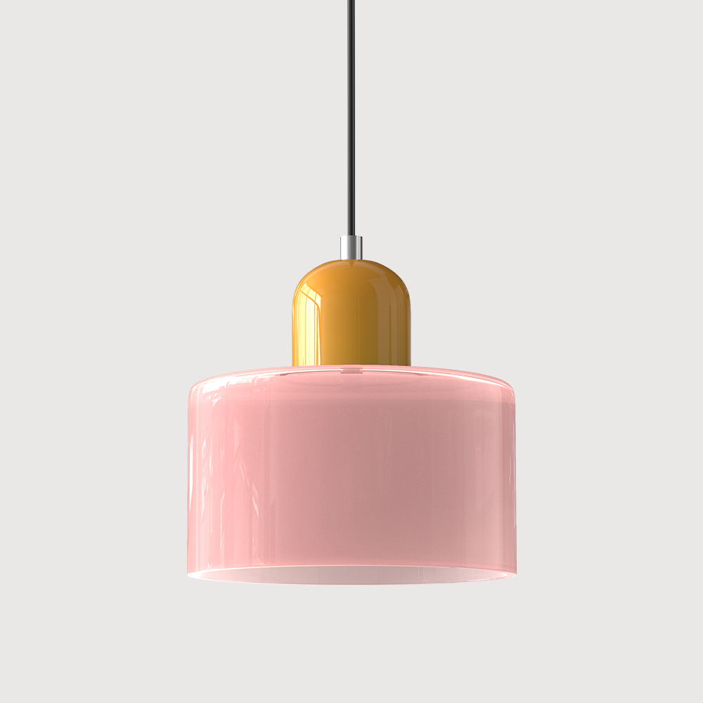 Bauhaus Kreatywna szklana lampa wisząca