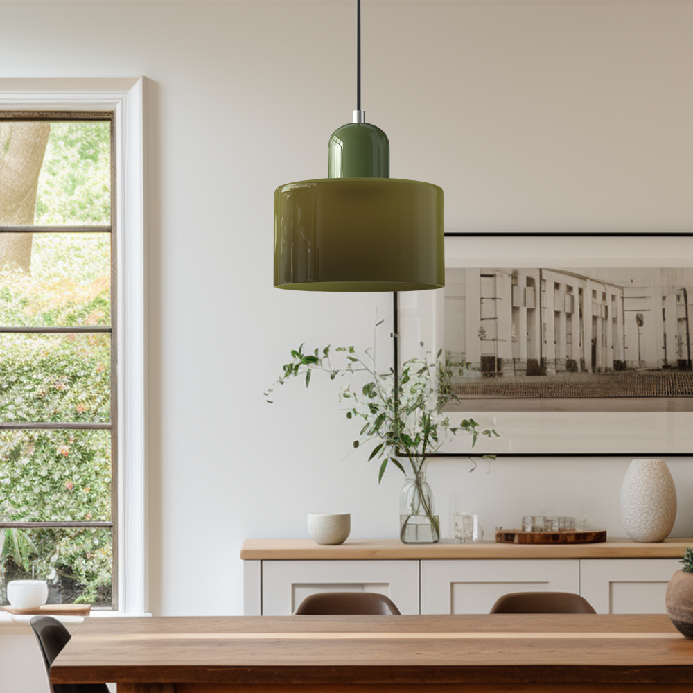 Bauhaus Kreatywna szklana lampa wisząca