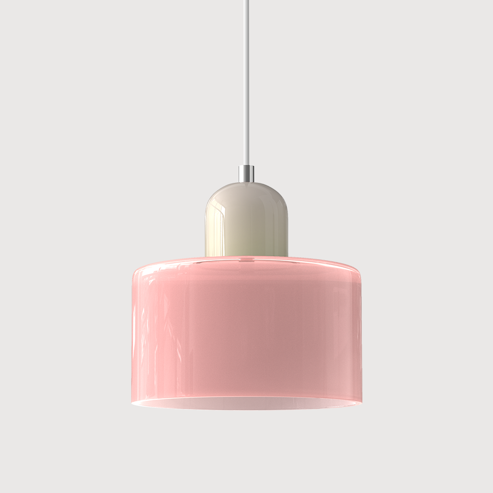 Bauhaus Kreatywna szklana lampa wisząca