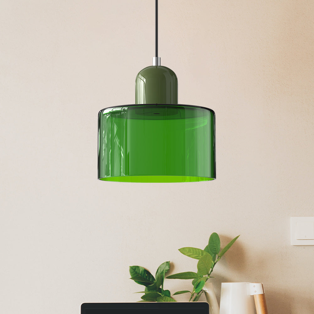 Bauhaus Kreatywna szklana lampa wisząca
