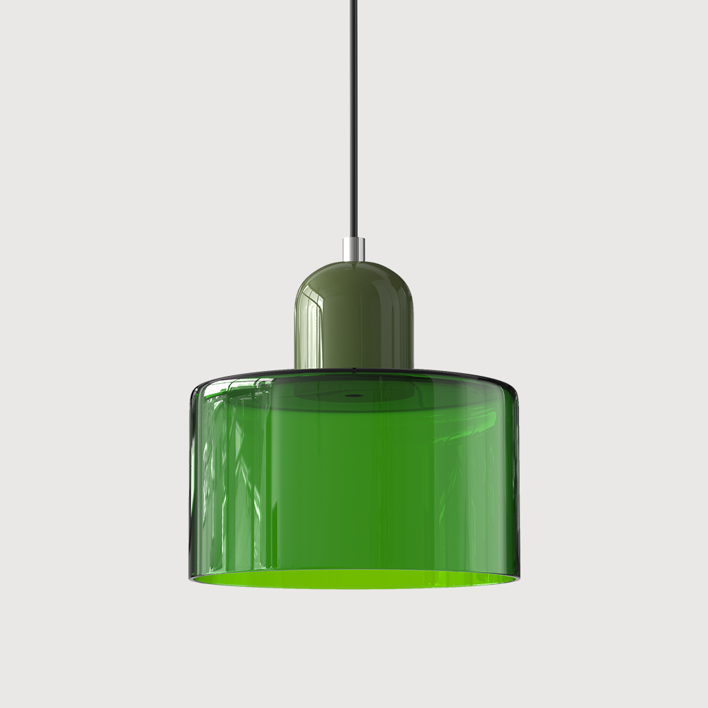 Bauhaus Kreatywna szklana lampa wisząca
