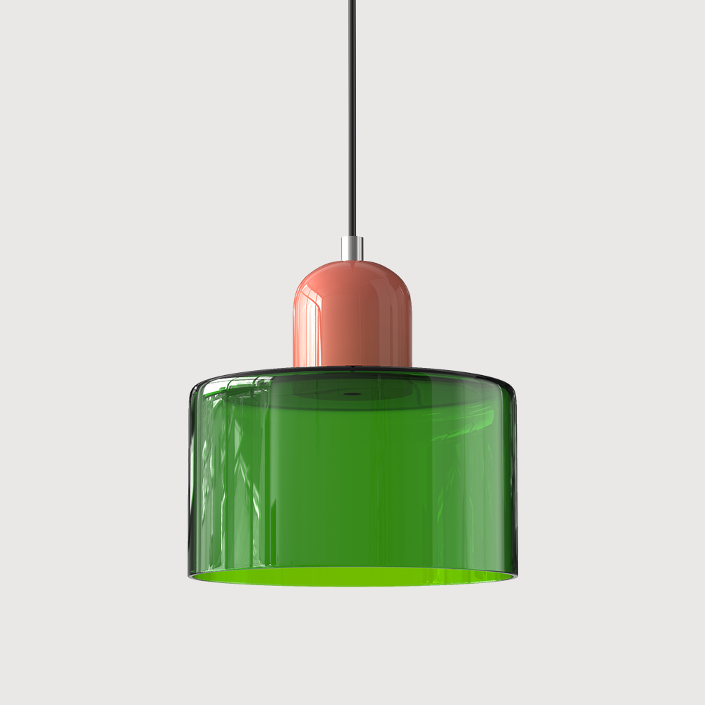 Bauhaus Kreatywna szklana lampa wisząca