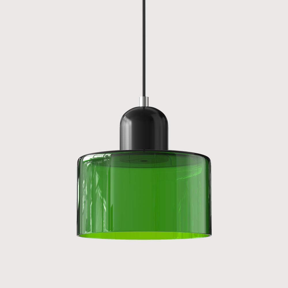 Bauhaus Kreatywna szklana lampa wisząca