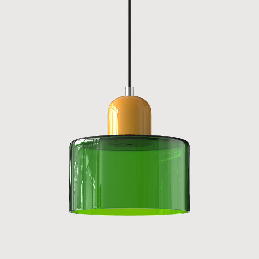 Bauhaus Kreatywna szklana lampa wisząca
