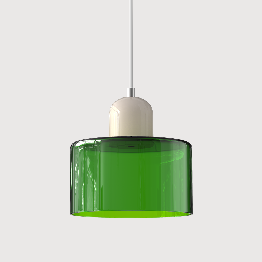 Bauhaus Kreatywna szklana lampa wisząca