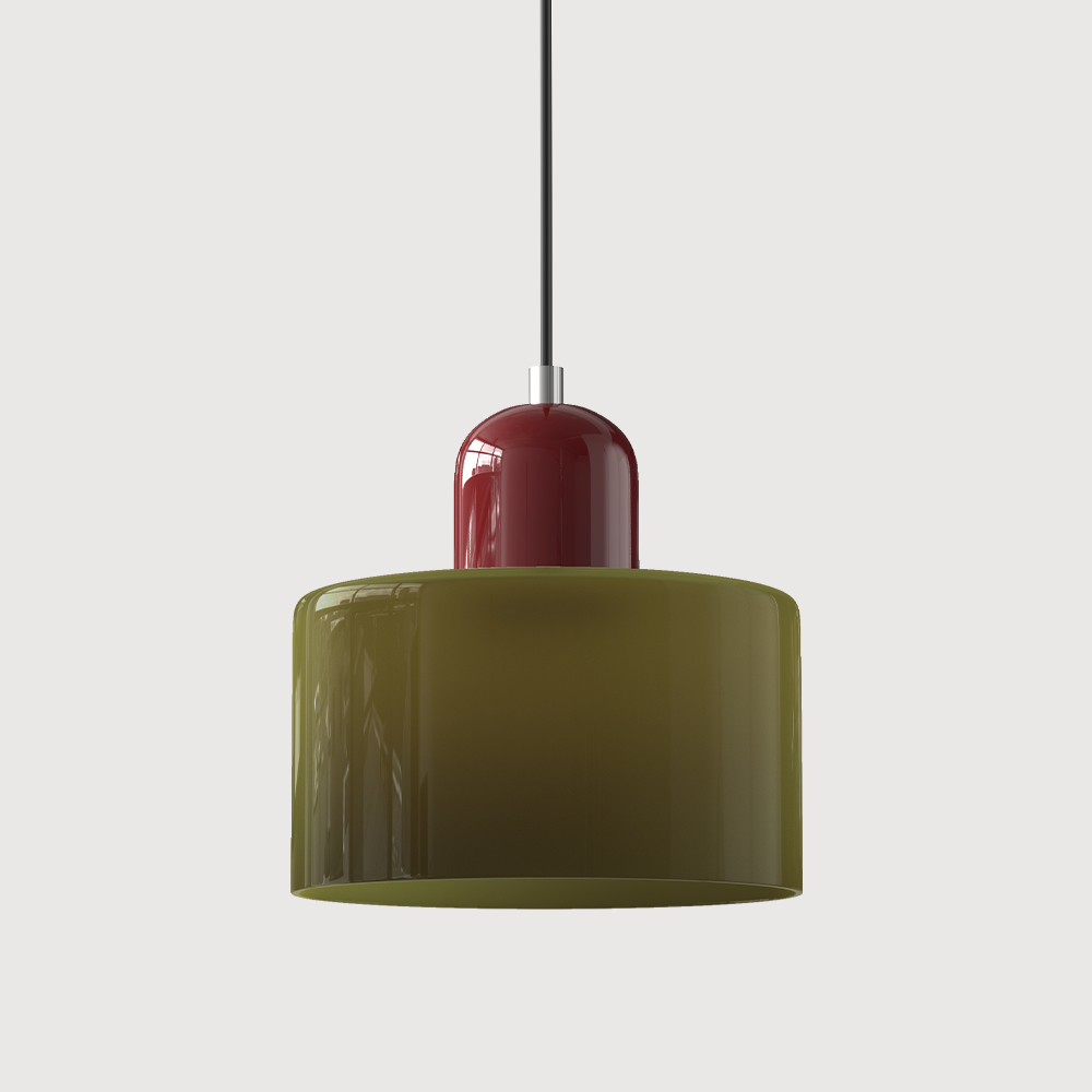 Bauhaus Kreatywna szklana lampa wisząca