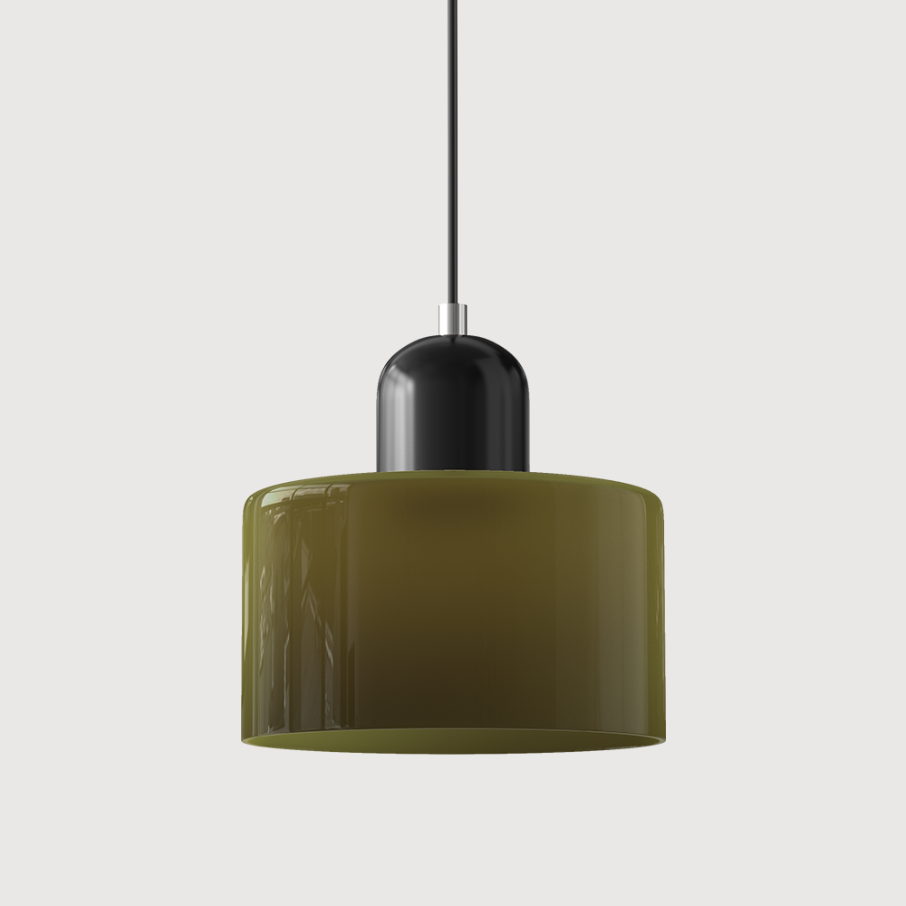 Bauhaus Kreatywna szklana lampa wisząca