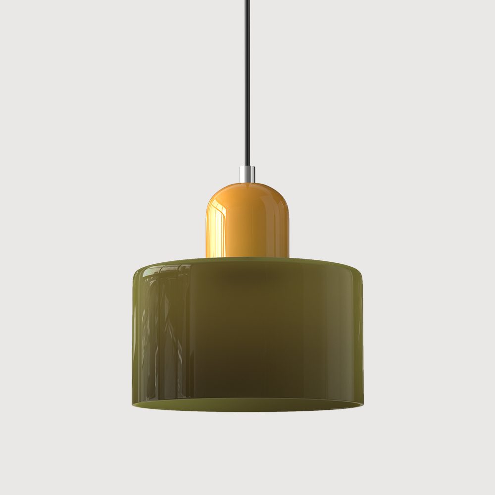 Bauhaus Kreatywna szklana lampa wisząca