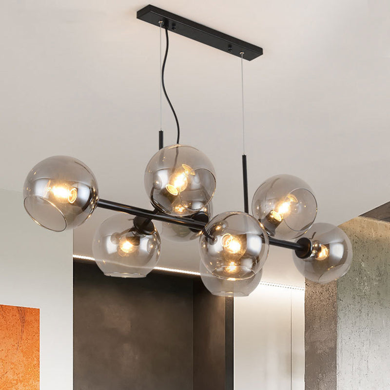 Nowoczesna Lampa Wisząca z Żyrandolem do Jadalni