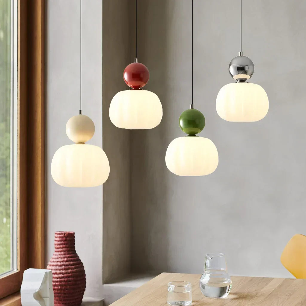 Wisząca lampa Scout Cream Art Deco