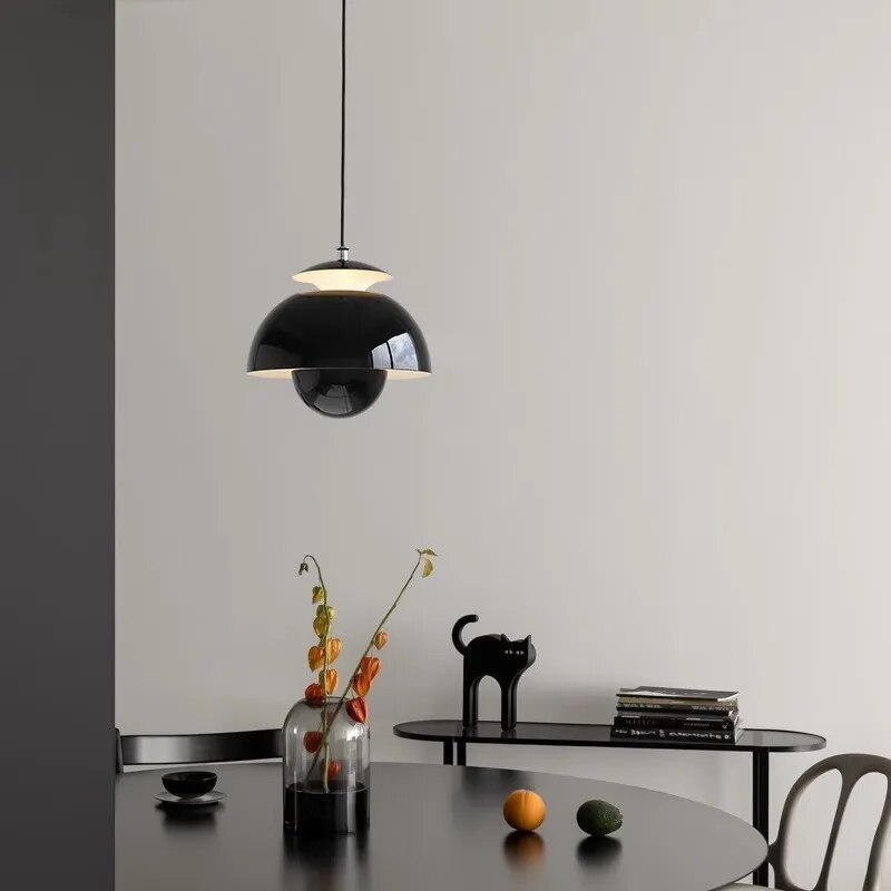Skandynawskie nowoczesne lampy wiszące LED