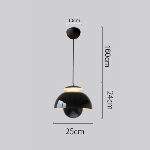 Skandynawskie nowoczesne lampy wiszące LED