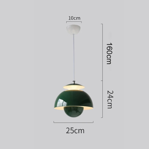 Skandynawskie nowoczesne lampy wiszące LED