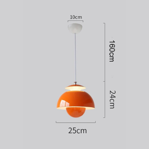 Skandynawskie nowoczesne lampy wiszące LED