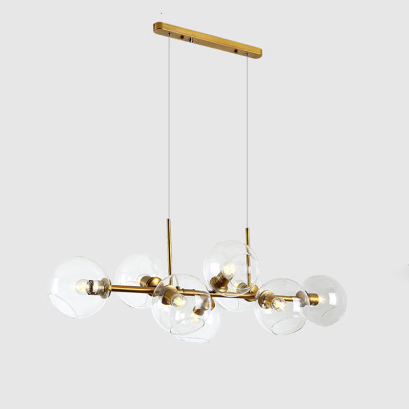 Nowoczesna Lampa Wisząca z Żyrandolem do Jadalni